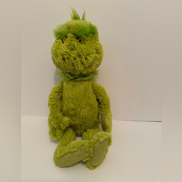Aurora Dr Seuss 14” Grinch Plush Green - Picture 1 of 10